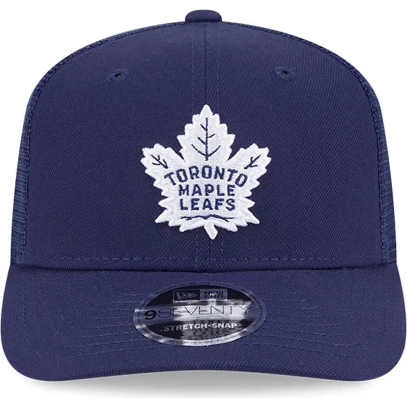 cepur-izliekta-truckeris-tumsi-zils-snapback-9seventy-stretch-snap-evergreen-no-toronto-maple-leafs-nhl-no-new-era