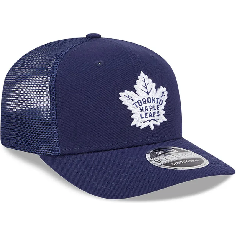 cepur-izliekta-truckeris-tumsi-zils-snapback-9seventy-stretch-snap-evergreen-no-toronto-maple-leafs-nhl-no-new-era