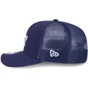 marineblaue-trucker-kappe-9seventy-stretch-snap-evergreen-der-toronto-maple-leafs-nhl-von-new-era