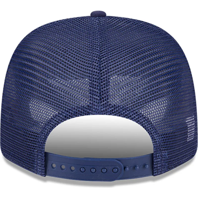 casquette-trucker-bleue-marine-9seventy-stretch-snap-evergreen-toronto-maple-leafs-nhl-new-era