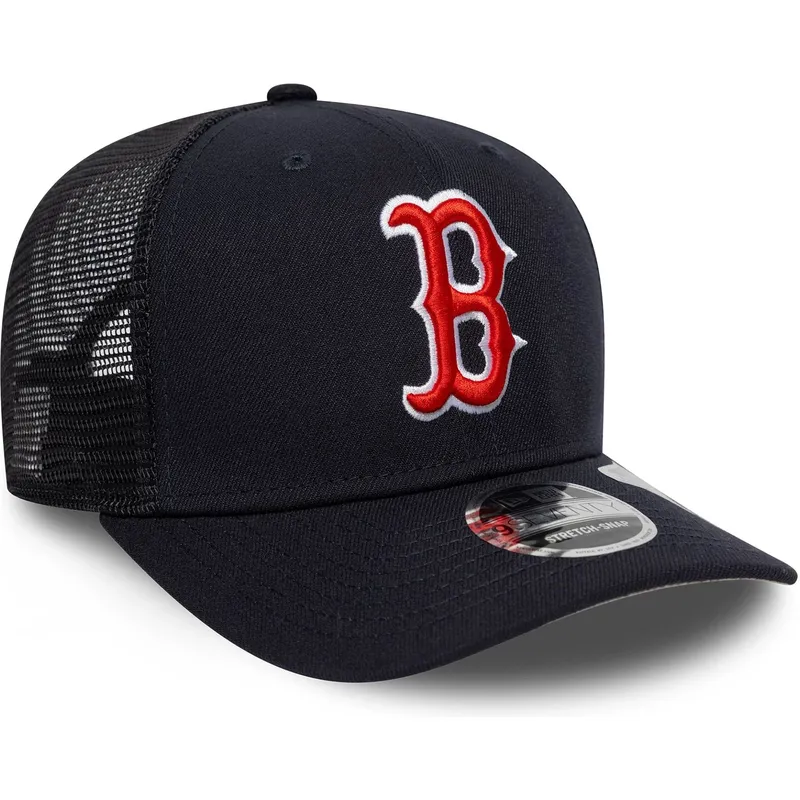 marinbla-trucker-keps-9seventy-stretch-snap-evergreen-fran-boston-red-sox-mlb-av-new-era