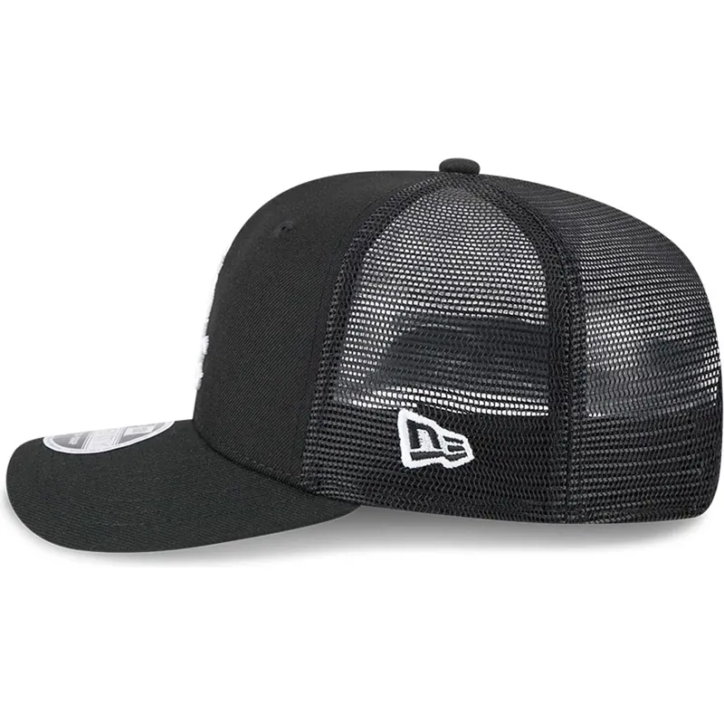 schwarze-trucker-kappe-9seventy-stretch-snap-evergreen-der-chicago-white-sox-mlb-von-new-era