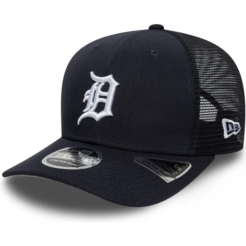 cepur-izliekta-truckeris-tumsi-zils-snapback-9seventy-stretch-snap-evergreen-no-detroit-tigers-mlb-no-new-era