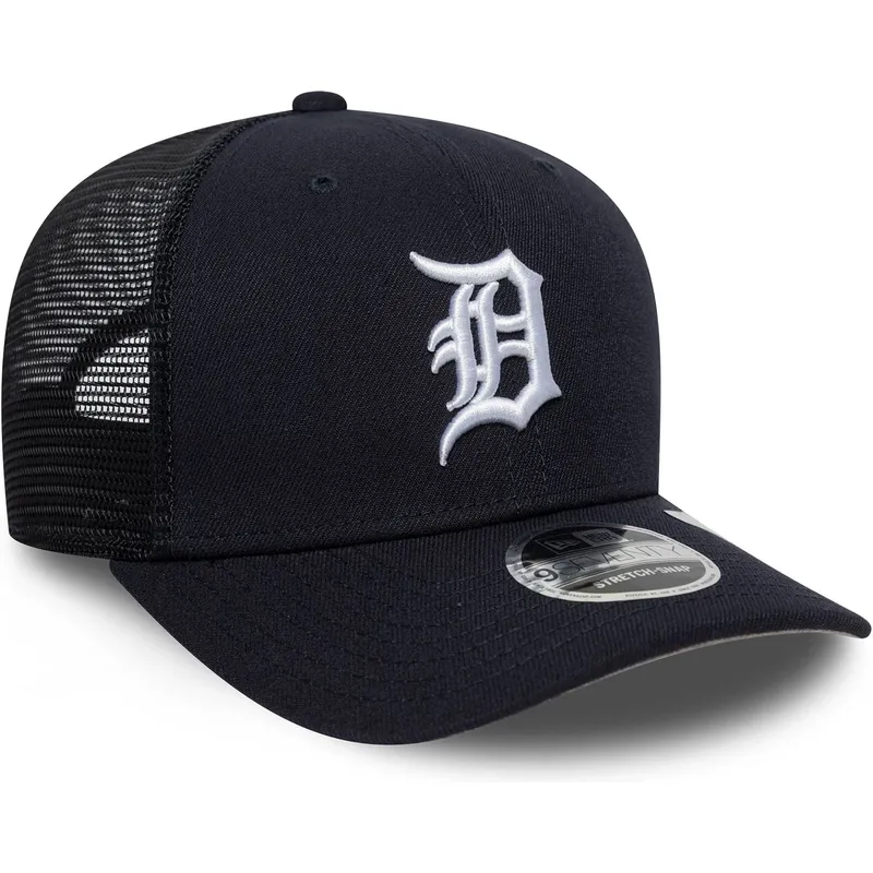 cepur-izliekta-truckeris-tumsi-zils-snapback-9seventy-stretch-snap-evergreen-no-detroit-tigers-mlb-no-new-era