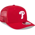 cepur-izliekta-truckeris-sarkans-snapback-9seventy-stretch-snap-evergreen-no-philadelphia-phillies-mlb-no-new-era