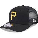 cepur-izliekta-truckeris-melns-snapback-9seventy-stretch-snap-evergreen-no-pittsburgh-pirates-mlb-no-new-era