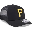 cepur-izliekta-truckeris-melns-snapback-9seventy-stretch-snap-evergreen-no-pittsburgh-pirates-mlb-no-new-era