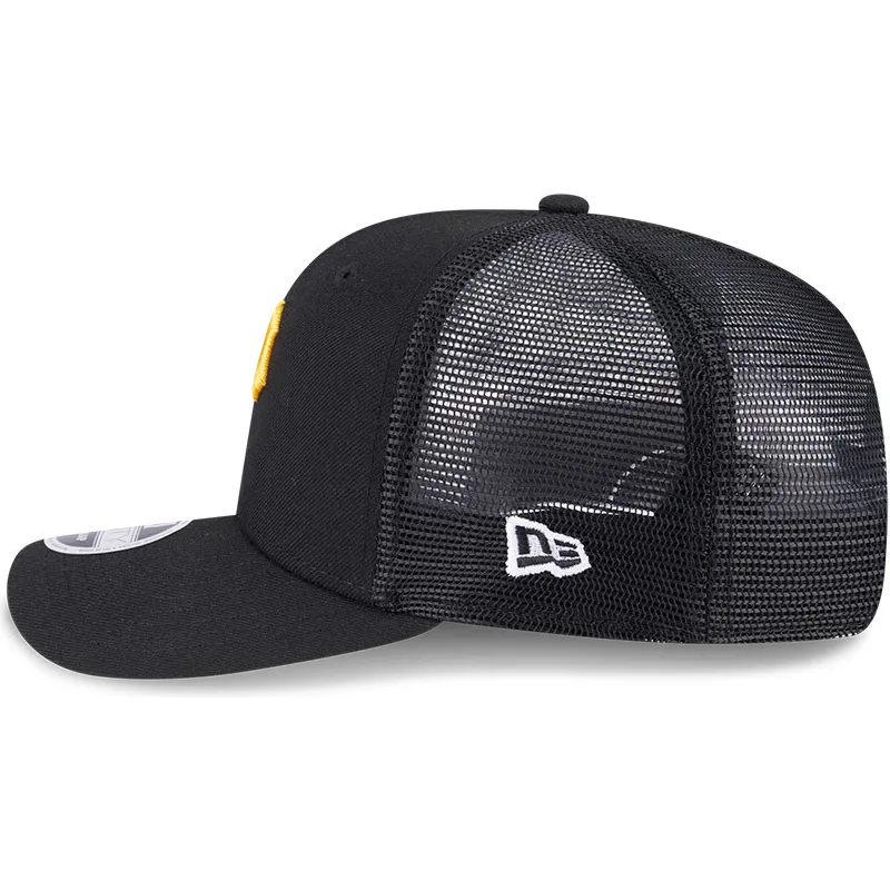 cepur-izliekta-truckeris-melns-snapback-9seventy-stretch-snap-evergreen-no-pittsburgh-pirates-mlb-no-new-era