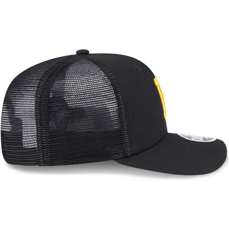 cepur-izliekta-truckeris-melns-snapback-9seventy-stretch-snap-evergreen-no-pittsburgh-pirates-mlb-no-new-era