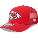 cepur-izliekta-soferis-sarkans-snapback-9seventy-stretch-snap-evergreen-no-kansas-city-chiefs-nfl-no-new-era
