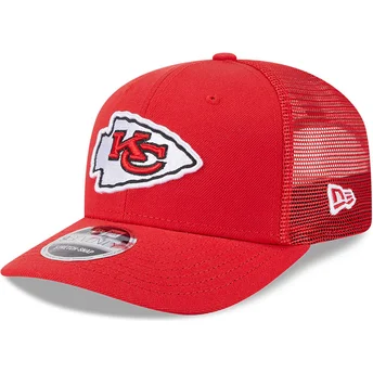 Cap izliekta red snapback 9SEVENTY Stretch Snap Evergreen no Kansas City Chiefs NFL no New Era