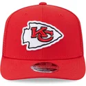 cepur-izliekta-soferis-sarkans-snapback-9seventy-stretch-snap-evergreen-no-kansas-city-chiefs-nfl-no-new-era