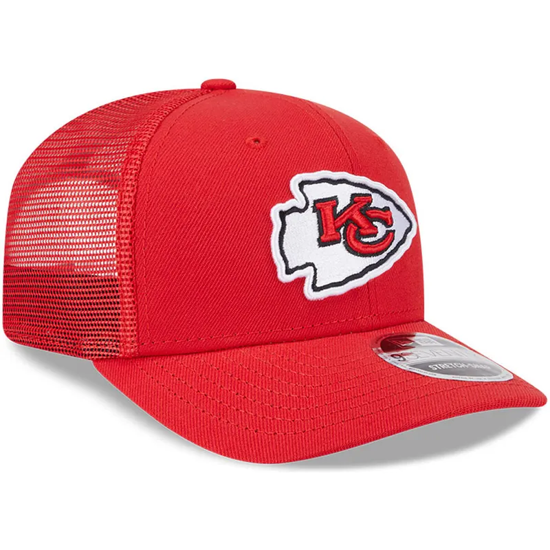 cepur-izliekta-soferis-sarkans-snapback-9seventy-stretch-snap-evergreen-no-kansas-city-chiefs-nfl-no-new-era