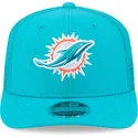 czapka-trucker-niebieska-9seventy-stretch-snap-evergreen-miami-dolphins-nfl-new-era