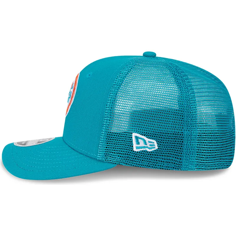 cepur-izliekta-truckeris-zils-snapback-9seventy-stretch-snap-evergreen-helmet-no-miami-dolphins-nfl-no-new-era