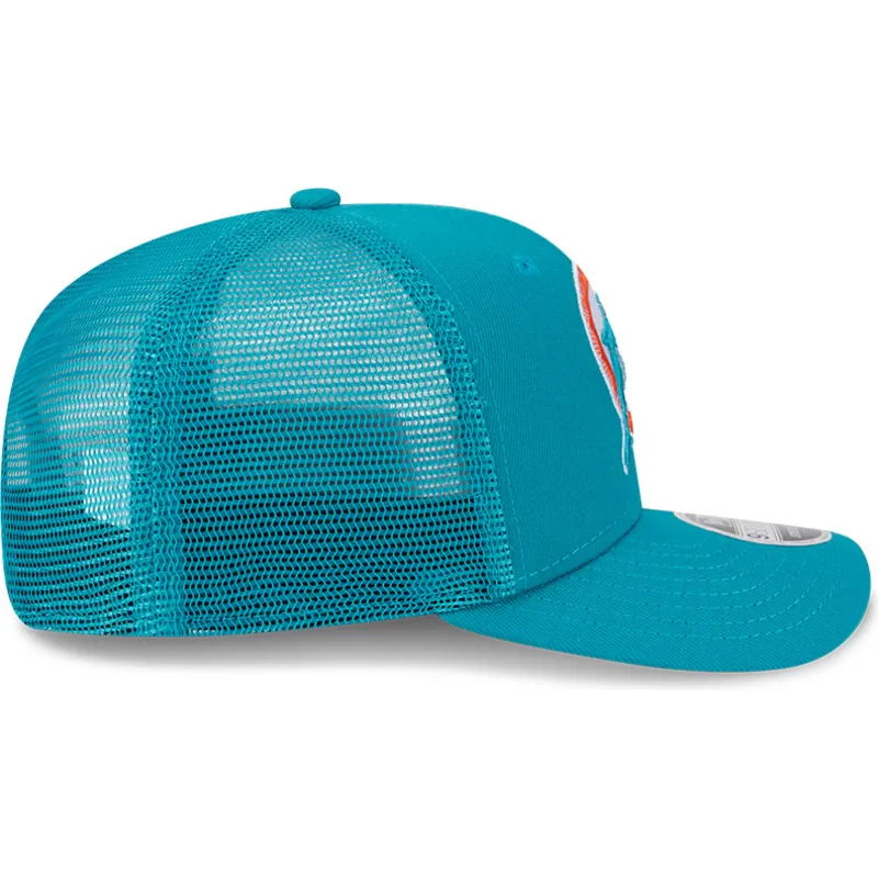 cepur-izliekta-truckeris-zils-snapback-9seventy-stretch-snap-evergreen-helmet-no-miami-dolphins-nfl-no-new-era