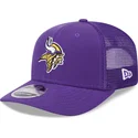 cepur-izliekta-truckeris-violets-snapback-9seventy-stretch-snap-evergreen-no-minnesota-vikings-nfl-no-new-era