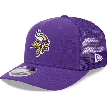 Cap izliekta violet snapback 9SEVENTY Stretch Snap Evergreen no Minnesota Vikings NFL no New Era