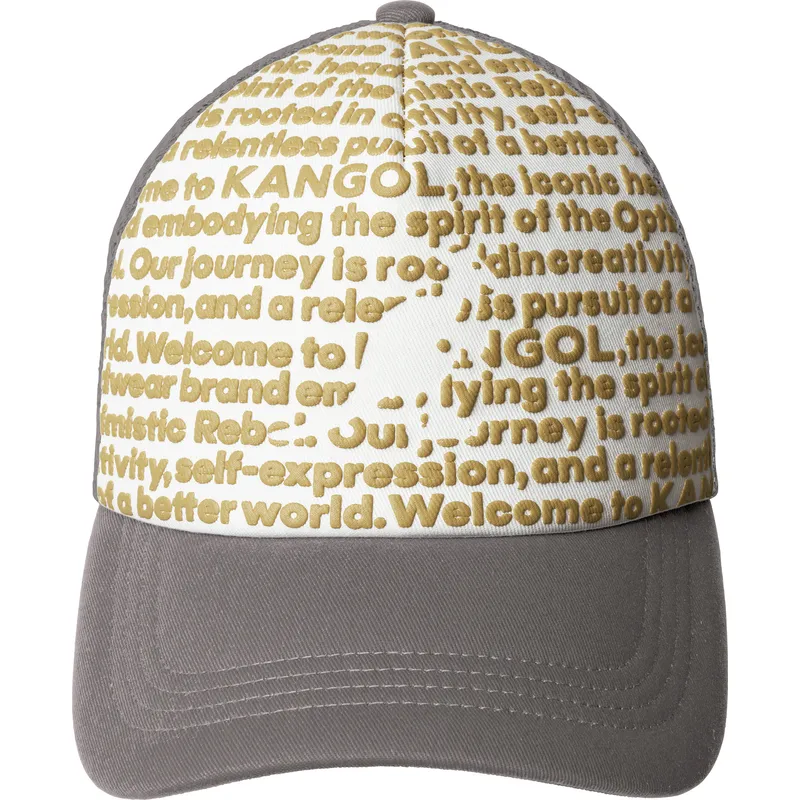 casquette-trucker-grise-fine-print-kangol