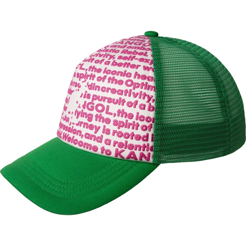 trucker-kappe-grun-fine-print-von-kangol