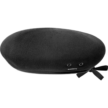 Beret black no Boina negra Tropic Monty no Kangol