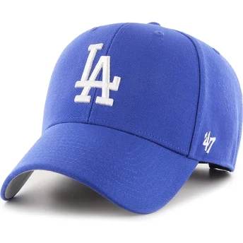Blaue verstellbare gebogene Kappe MVP der Los Angeles Dodgers MLB von 47 Brand
