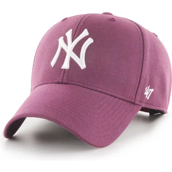 Cepur izliekta sarkans snapback MVP no New York Yankees MLB no 47 Brand