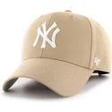 gorra-curva-khaki-ajustable-mvp-de-new-york-yankees-mlb-de-47-brand