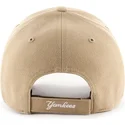 47-brand-curved-brim-mvp-new-york-yankees-mlb-khaki-adjustable-cap