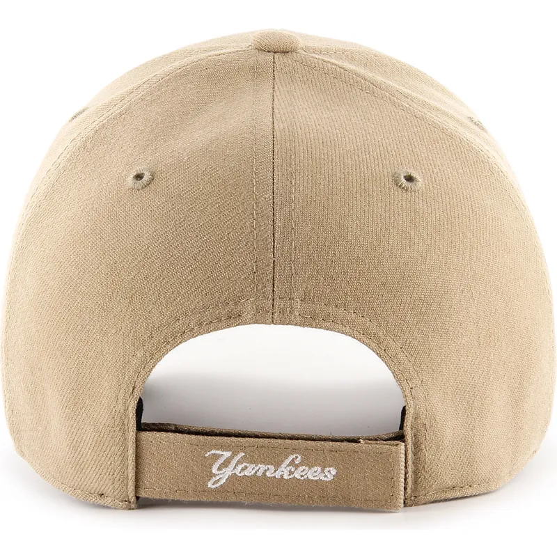 cap-izliekta-khaki-adjustable-strap-mvp-no-new-york-yankees-mlb-no-47-brand