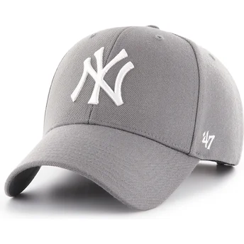Ciemnoszara czapka z daszkiem snapback MVP New York Yankees MLB od 47 Brand