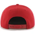 cepur-plakana-sarkans-snapback-captain-no-shot-no-new-york-yankees-mlb-no-47-brand