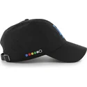 cap-izliekta-black-adjustable-strap-clean-up-eight-bit-hero-no-los-angeles-dodgers-mlb-no-47-brand