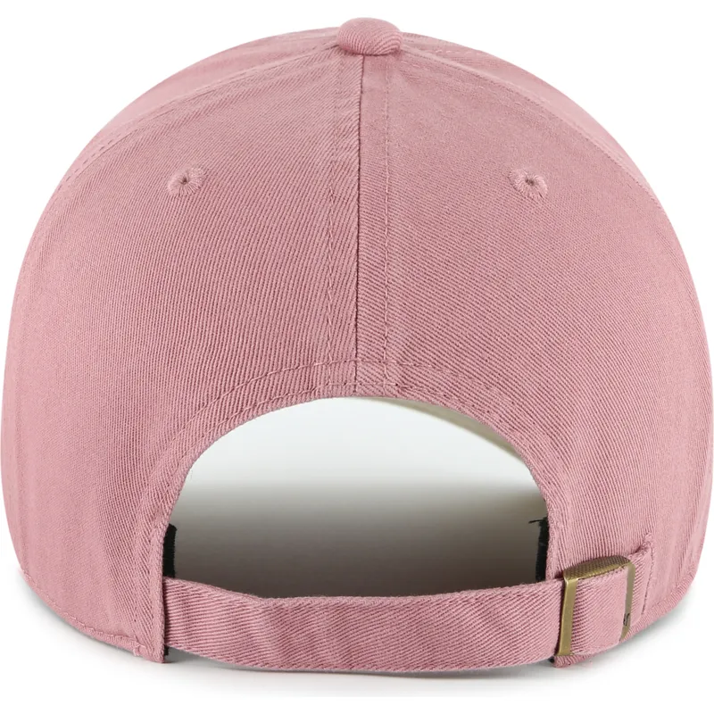 cap-izliekta-pink-adjustable-strap-clean-up-ballpark-no-new-york-yankees-mlb-no-47-brand