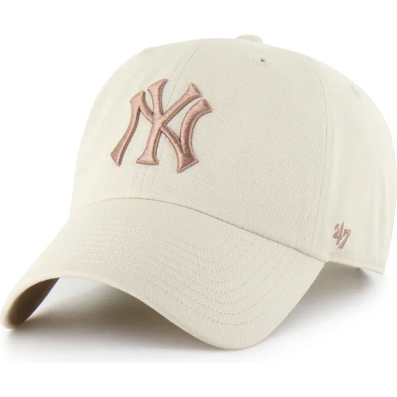 cepur-izliekta-bess-regulejams-clean-up-ballpark-mojave-no-new-york-yankees-mlb-no-47-brand