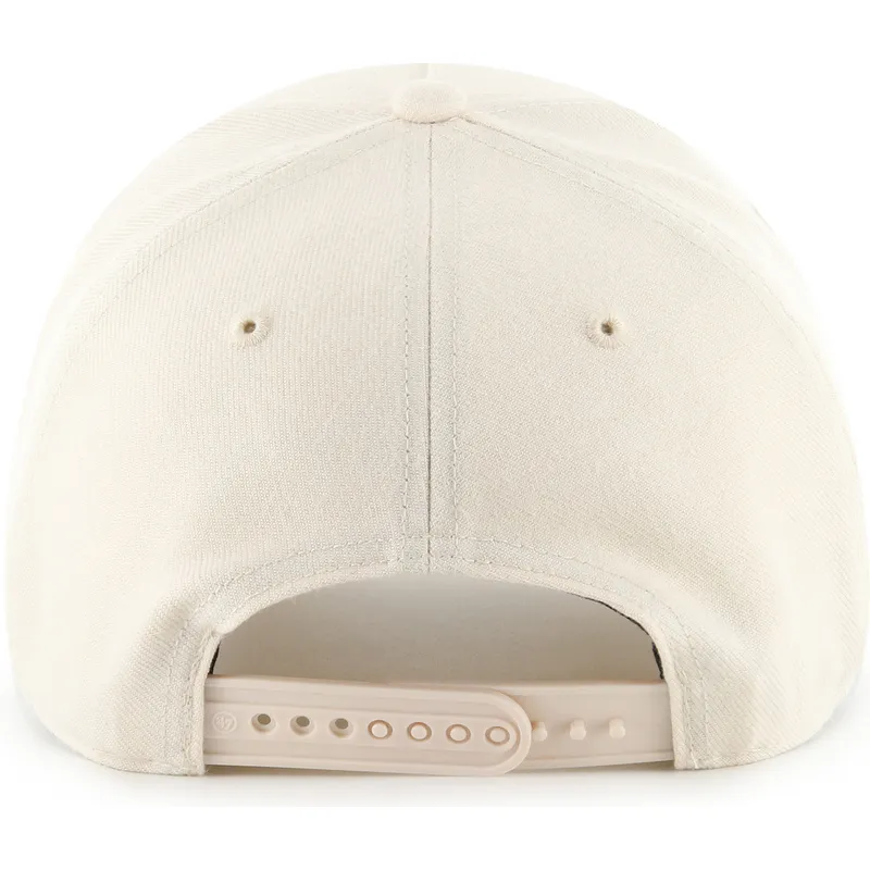 casquette-courbee-beige-snapback-avec-logo-rose-mvp-ballpark-los-angeles-dodgers-mlb-47-brand