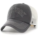 cap-izliekta-black-snapback-clean-up-trailer-script-mesh-no-new-york-yankees-mlb-no-47-brand