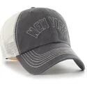 casquette-trucker-noire-clean-up-trailer-script-mesh-new-york-yankees-mlb-47-brand