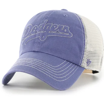 Cepur izliekta šoferis zils snapback Clean Up Trailer Script Mesh no Los Angeles Dodgers MLB no 47 Brand