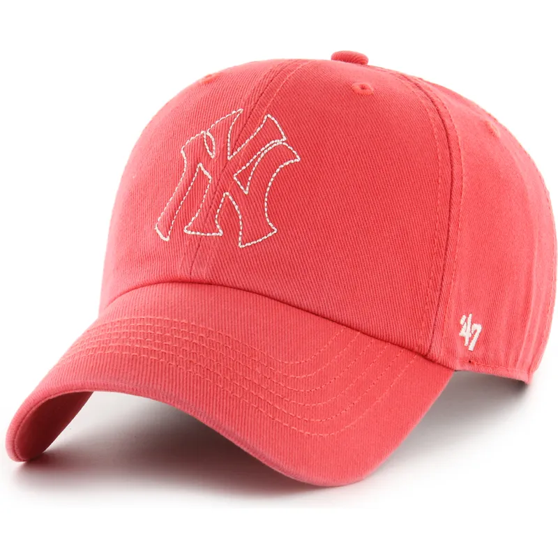 cap-izliekta-red-adjustable-strap-clean-up-trailer-no-new-york-yankees-mlb-no-47-brand