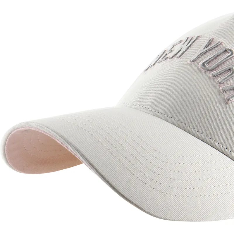 beige-och-rosa-trucker-keps-offside-dt-soft-glow-script-fran-new-york-yankees-mlb-av-47-brand