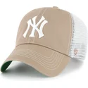 cepur-izliekta-truckeris-bruns-snapback-clean-up-trawler-no-new-york-yankees-mlb-no-47-brand