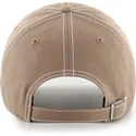 cap-izliekta-brown-adjustable-strap-clean-up-contrast-stitch-no-new-york-yankees-mlb-no-47-brand