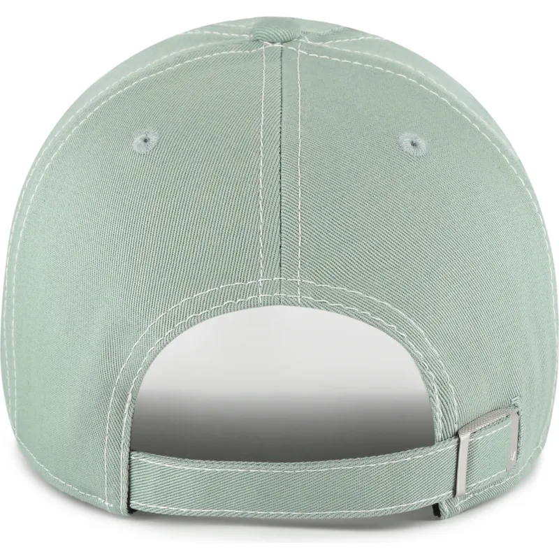 cap-izliekta-green-adjustable-strap-clean-up-contrast-stitch-no-new-york-yankees-mlb-no-47-brand