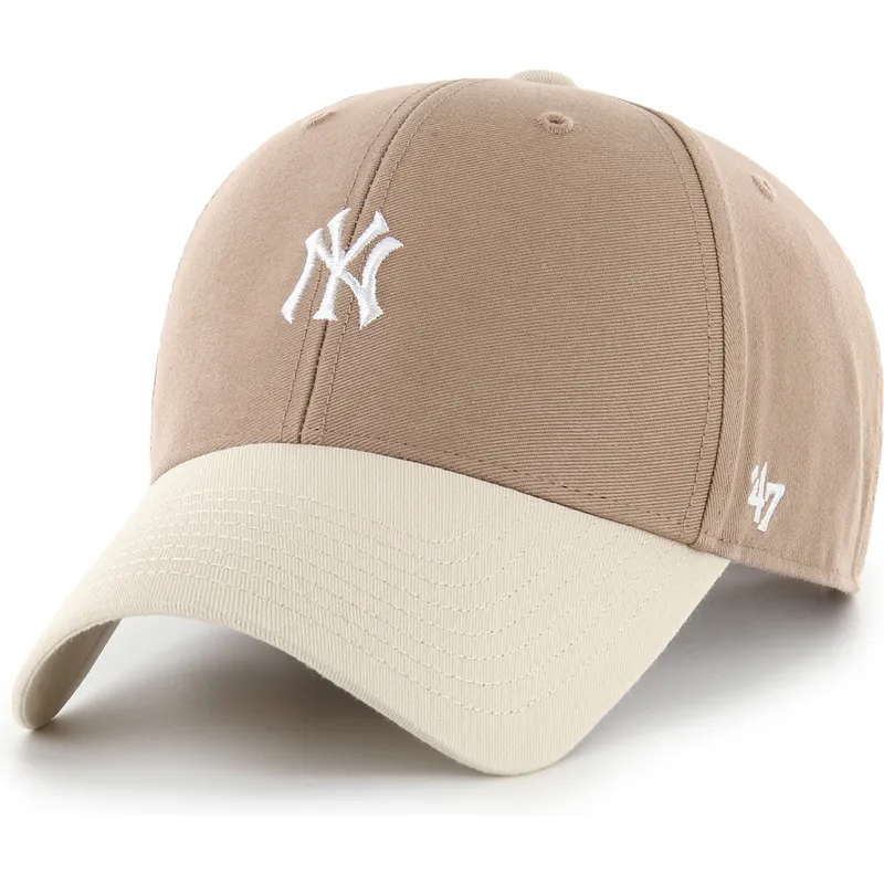 cap-izliekta-brown-adjustable-strap-mvp-base-runner-two-tone-legend-no-new-york-yankees-mlb-no-47-brand cap-izliekta-brown-adjustable-strap-mvp-base-runner-two-tone-legend-no-new-york-yankees-mlb-no-47-brand