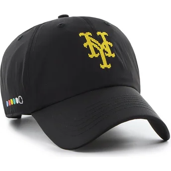 Cap izliekta black adjustable strap Clean Up Eight Bit Hero no New York Mets MLB no 47 Brand