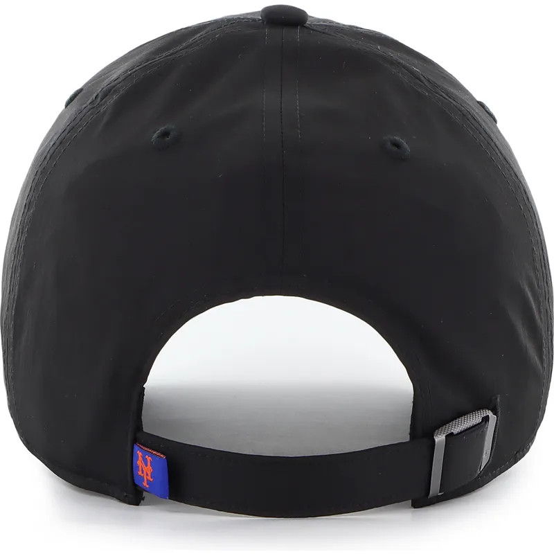 cap-izliekta-black-adjustable-strap-clean-up-eight-bit-hero-no-new-york-mets-mlb-no-47-brand
