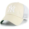 czapka-trucker-bezowa-clean-up-trawler-new-york-yankees-mlb-od-47-brand