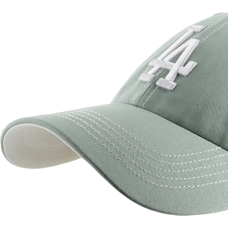 cepur-izliekta-zals-regulejama-lente-clean-up-contrast-stitch-no-los-angeles-dodgers-mlb-no-47-brand