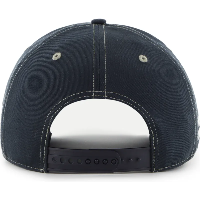 cap-izliekta-navy-blue-snapback-hitch-keepsake-no-new-york-yankees-mlb-no-47-brand